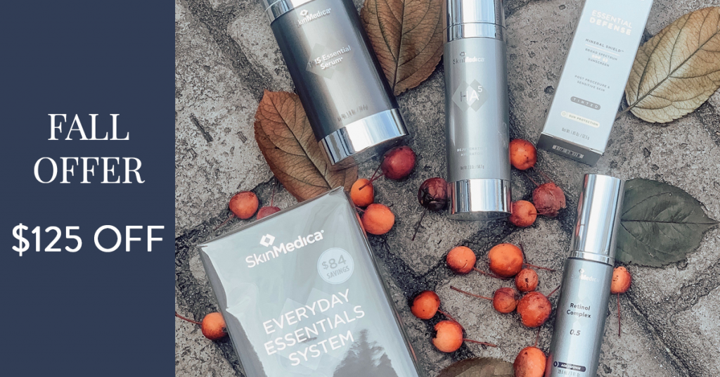 Fall offer on Everyday Essentials System bundle by SkinMedica®