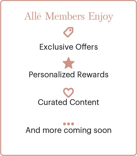 Alle member benefits include exclusive offers, personalized rewards, curated content, and more.