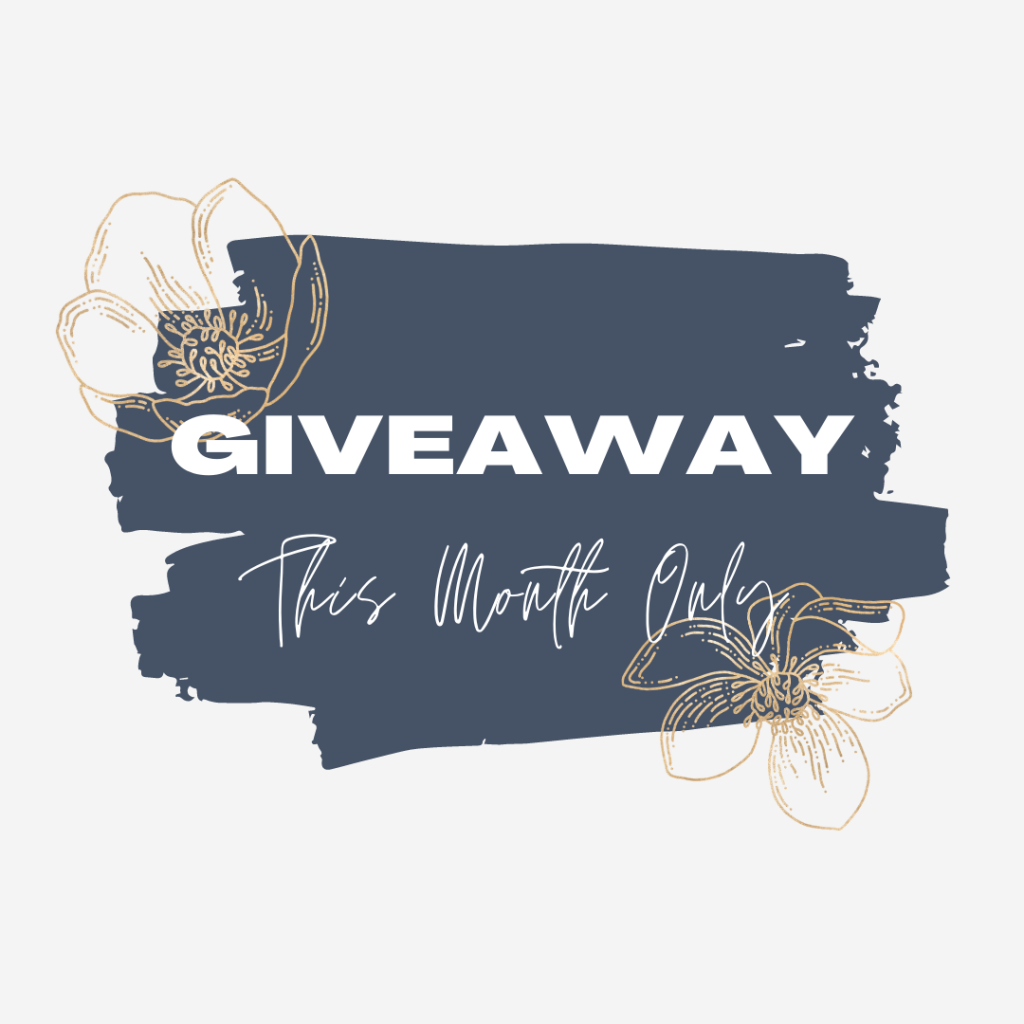 Giveaway - This month only