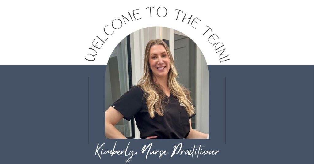 Welcome to the team! Kimberly, Nurse Practitioner