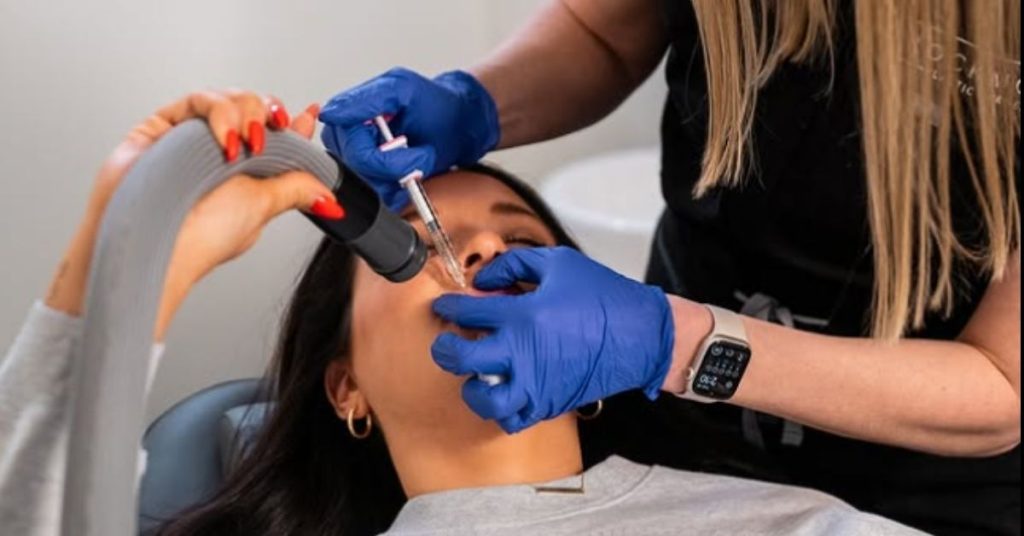 Injectable treatment at Rockmore Plastic Surgery
